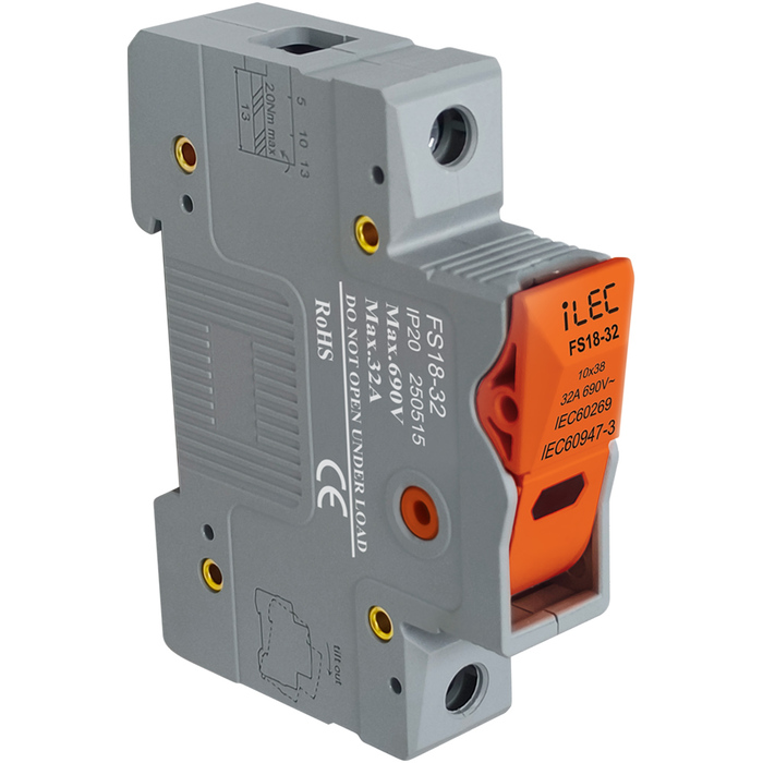 Đế Cầu Chì Ilec - FS18-32